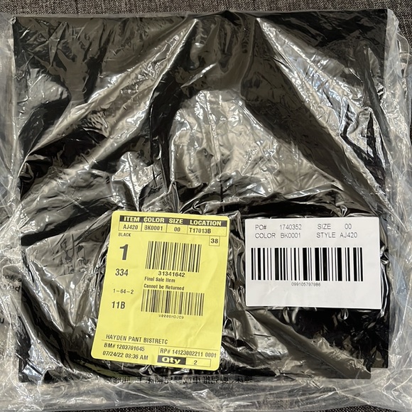 NWT J.Crew | Hayden kickout crop pant in bi-stretch cotton | Size 00 - Picture 5 of 6